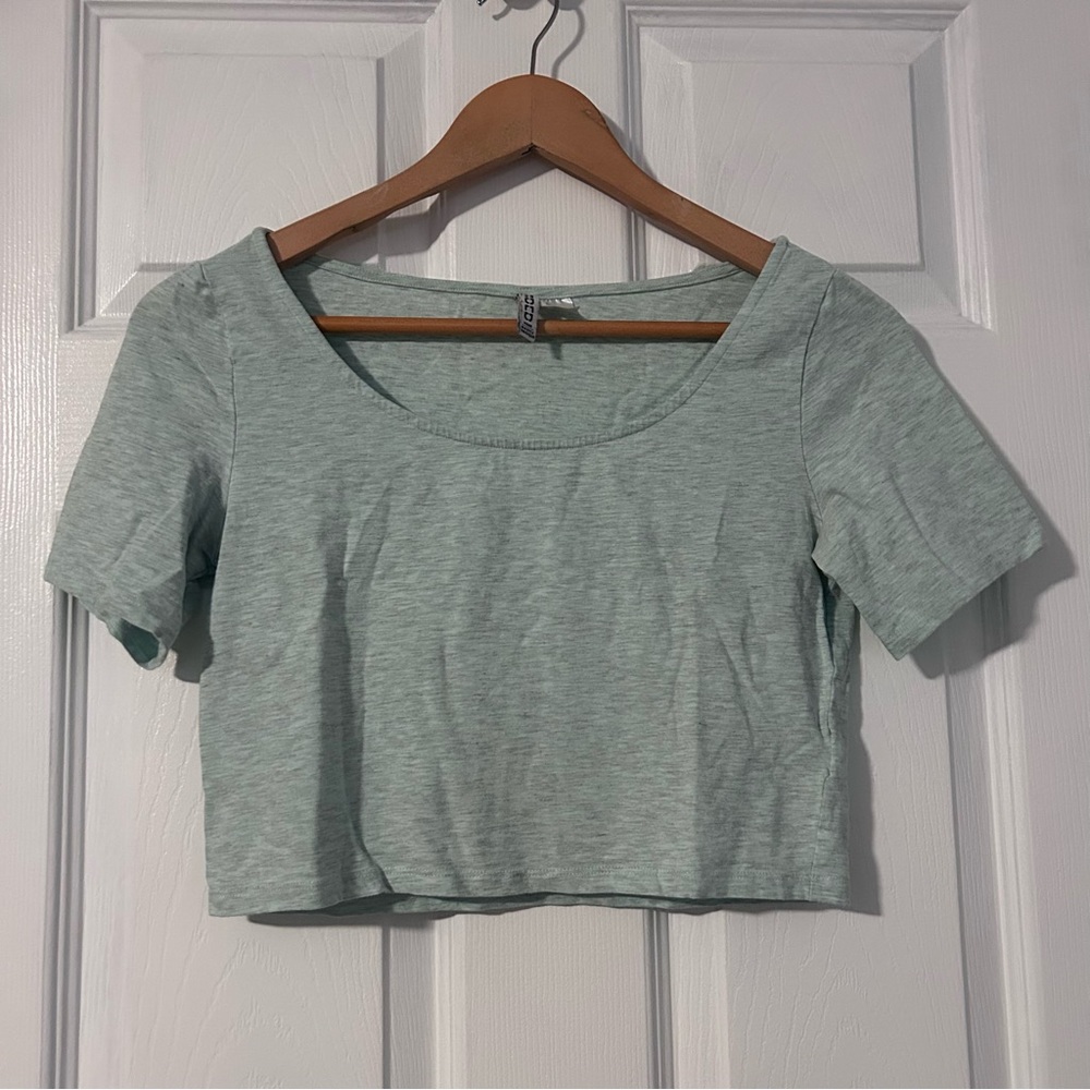 H&M Mint Crop Top